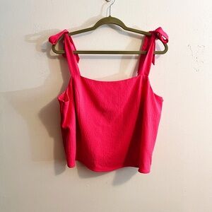 old navy tie shoulder tank